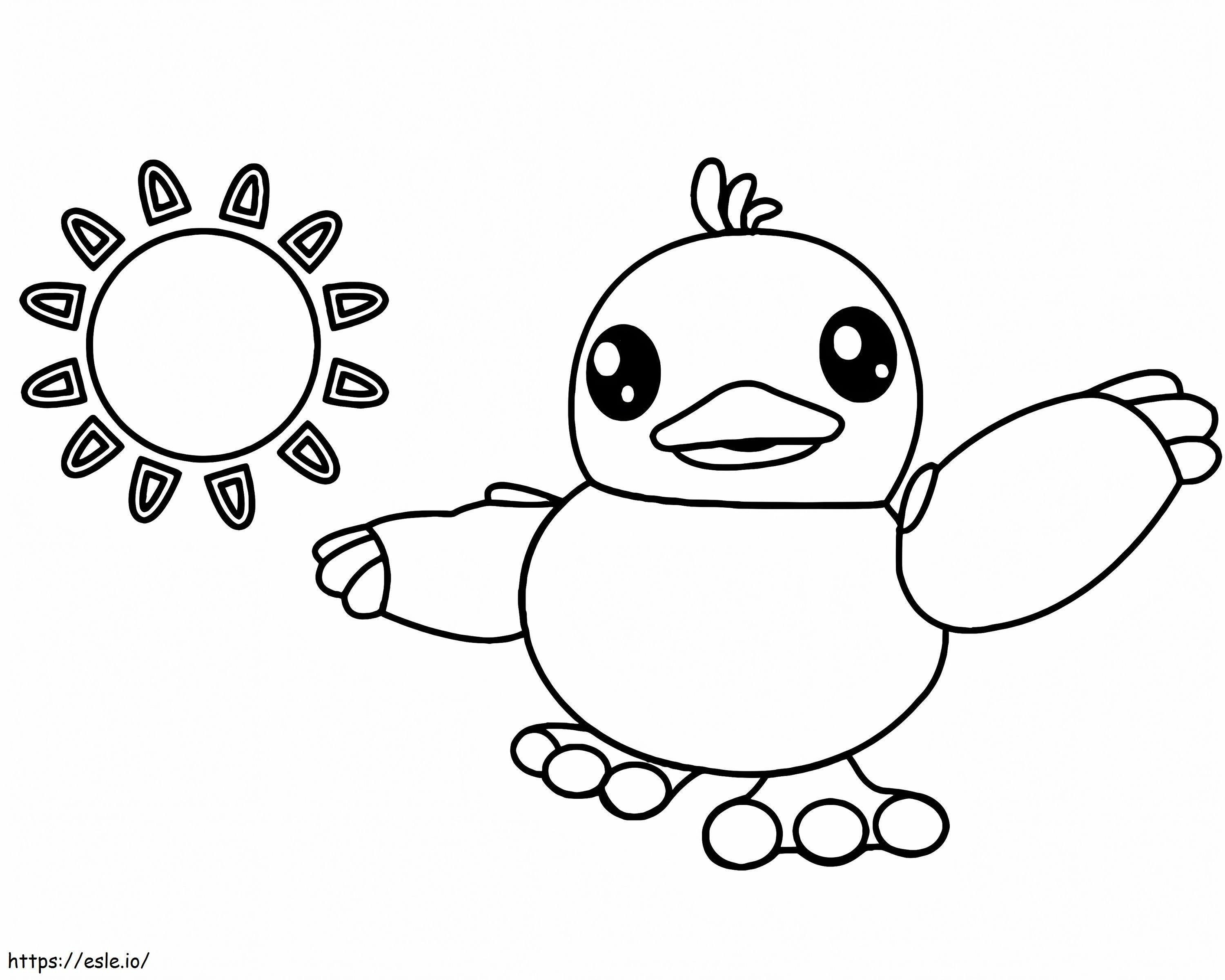 Didi Friends 2 coloring page