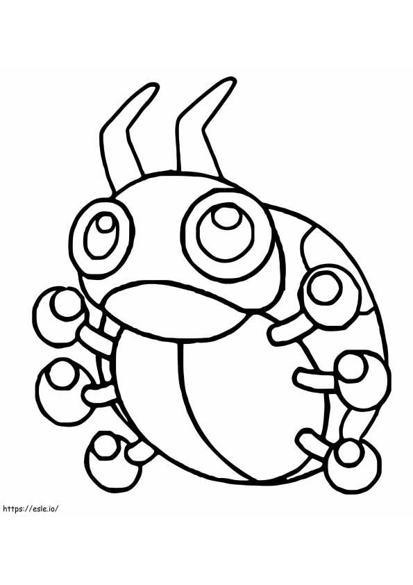 Ledyba-Pokémon ausmalbilder