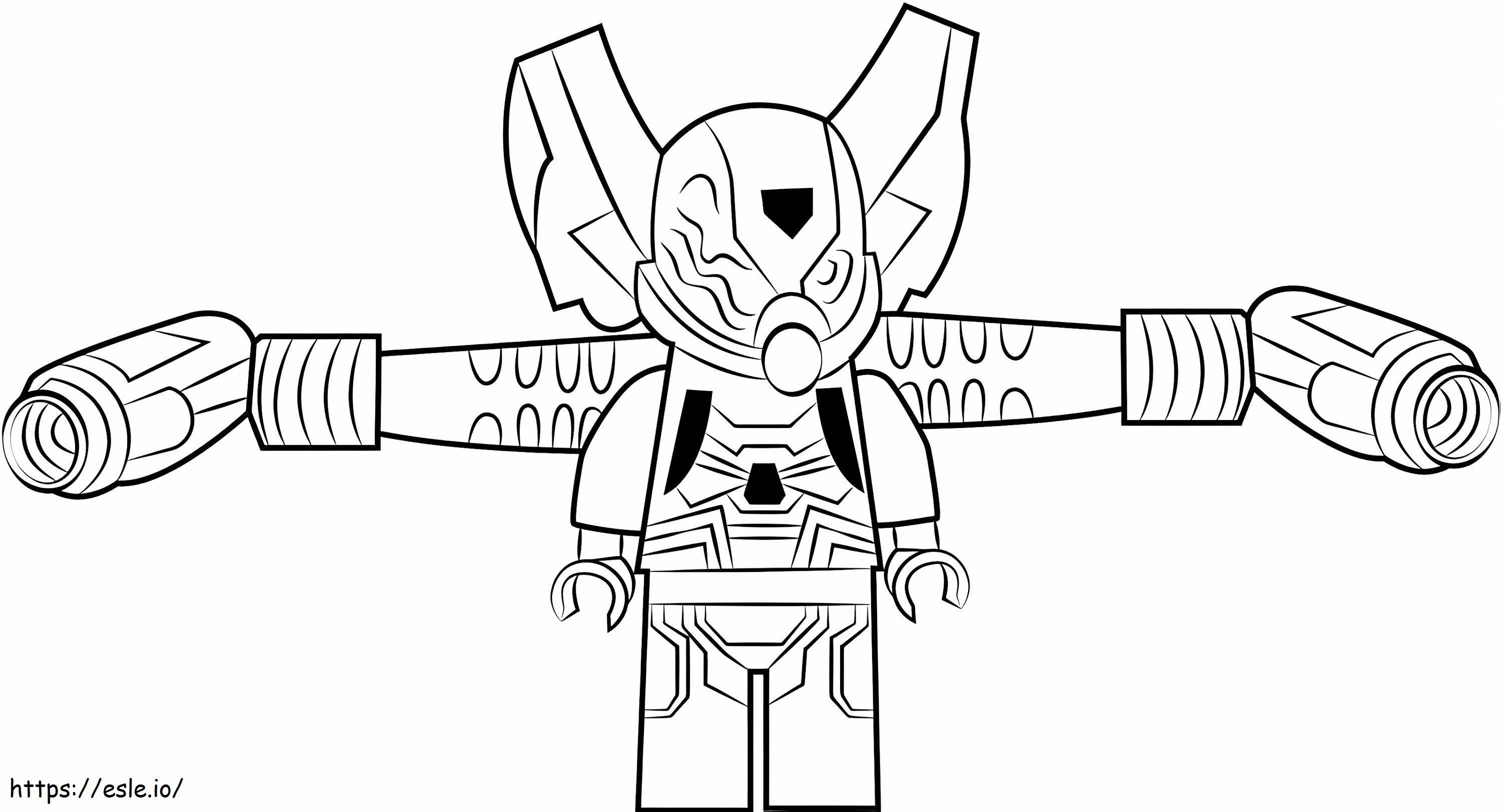 Lego Yellow Jacket1 coloring page