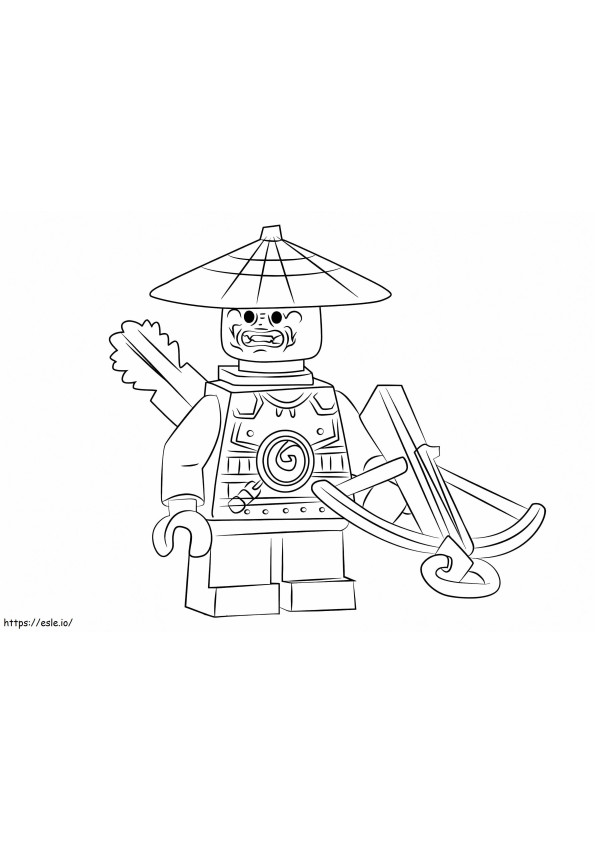 Stone Scout From Ninjago coloring page