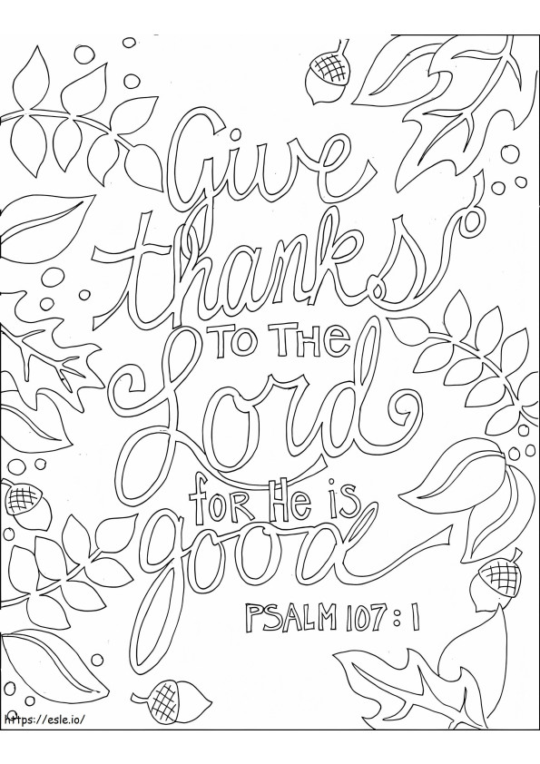 Bible Verse 4 coloring page
