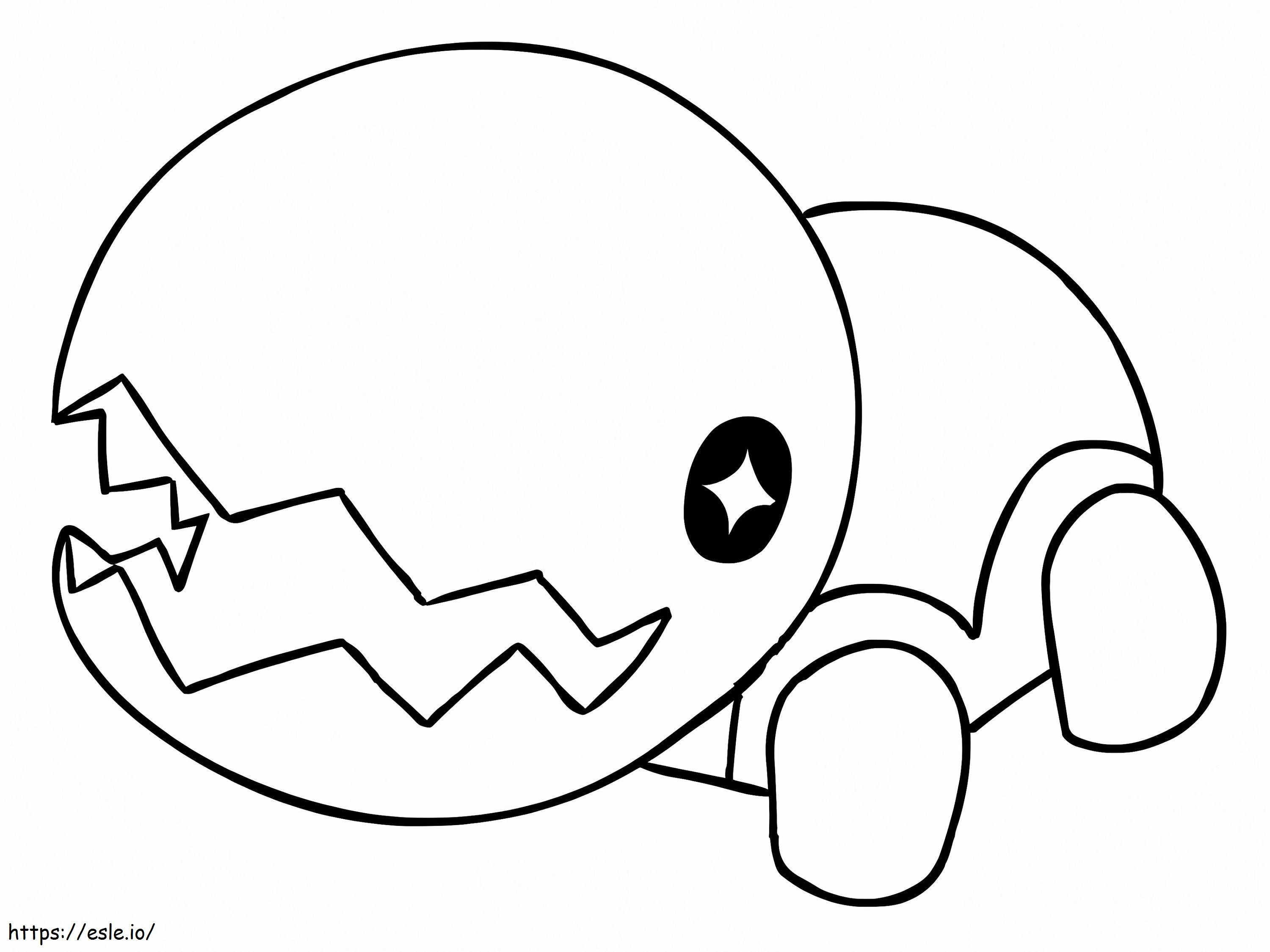 Trapinch Pokemon coloring page