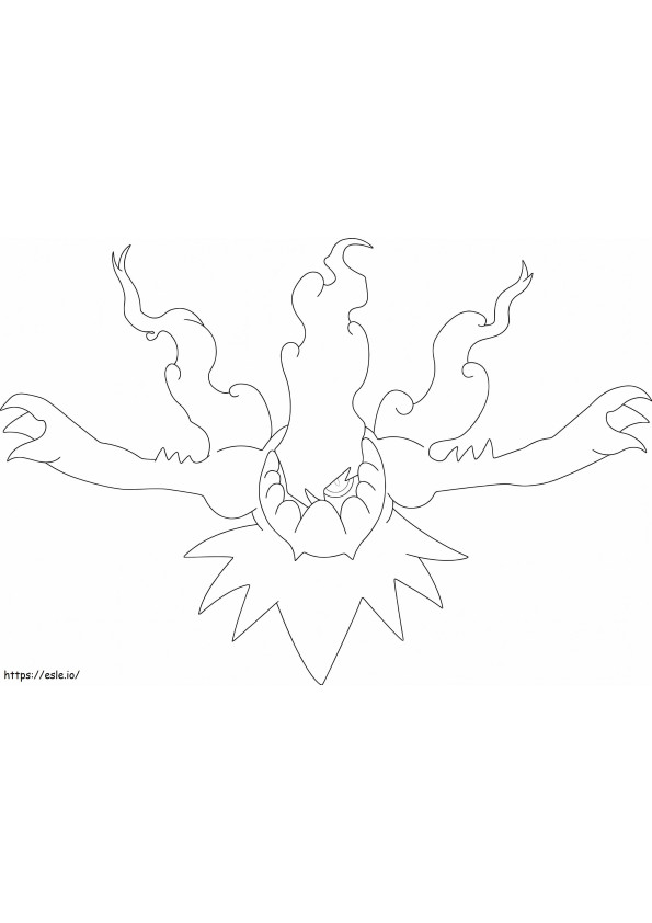 Coloriage Darkrai Pokémon 1 1024X702 à imprimer dessin