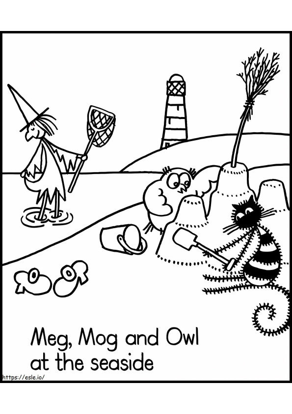 Me And Mog 3 coloring page