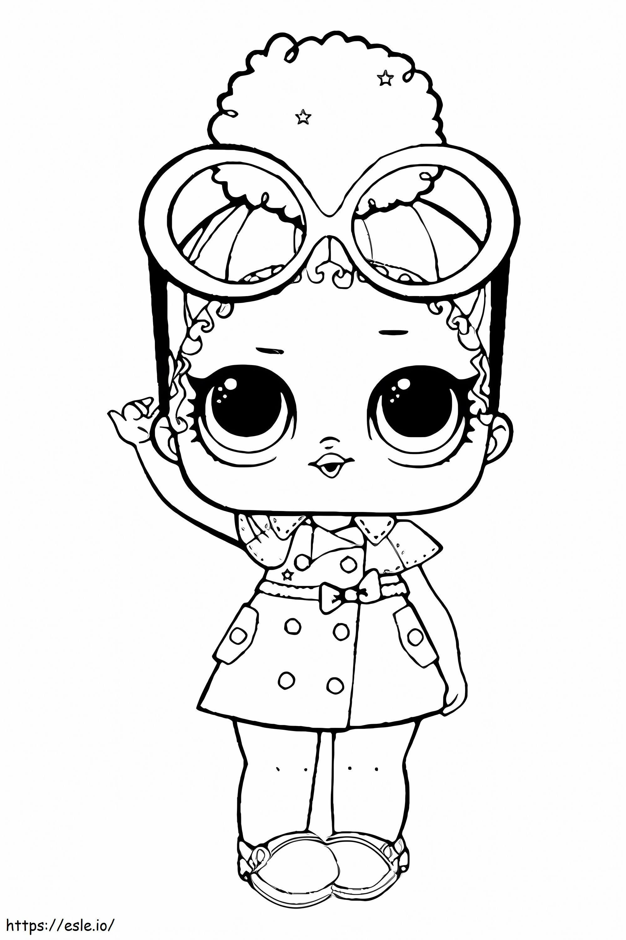 Doll Lol 20 coloring page