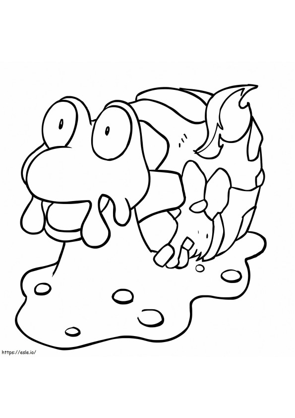 Magcargo In Pokemon coloring page