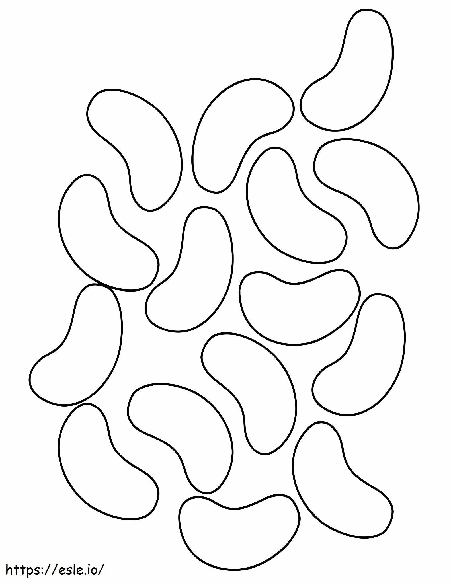 Perfect Bean coloring page