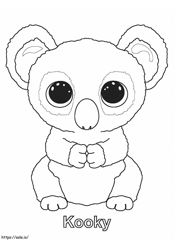 Marvelous Coloring Beanie Boos Ideas Free Pages Boo Only Phenomenal coloring page
