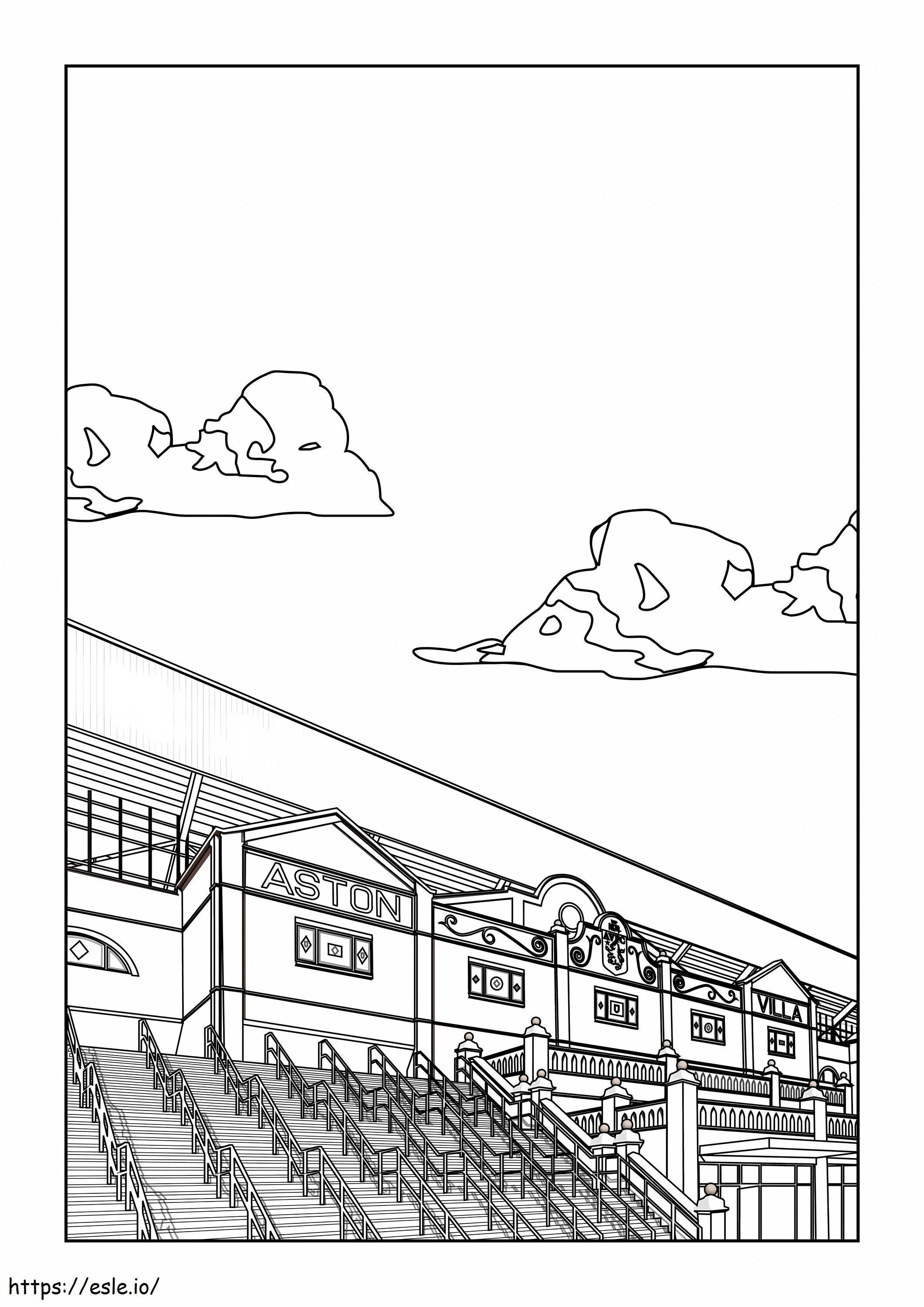 Park Of The Villa Scaled coloring page