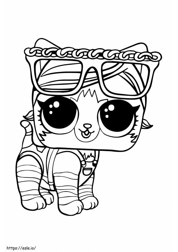 Lol Pets Kitten coloring page