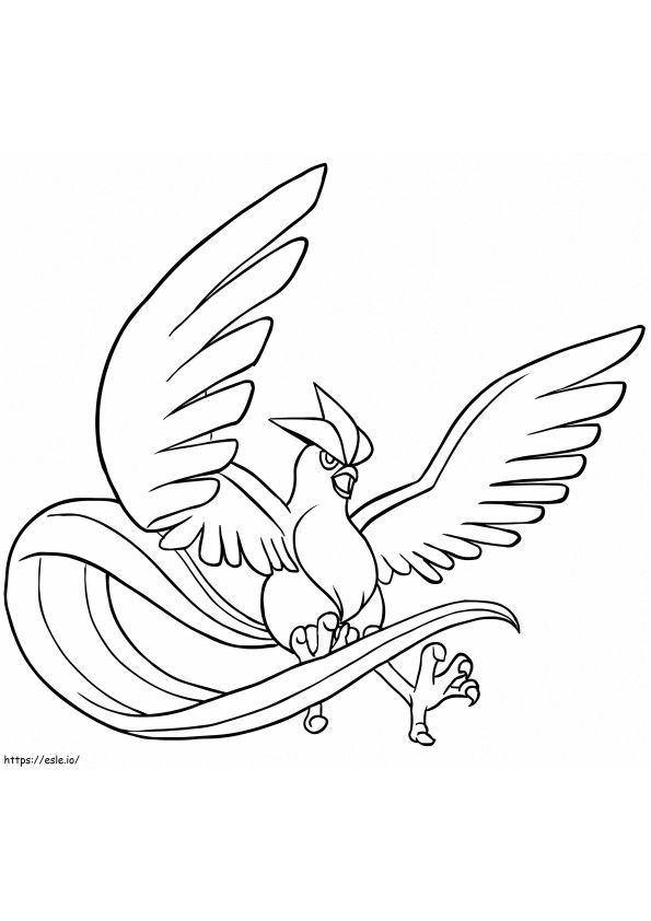 Articuno To Print coloring page