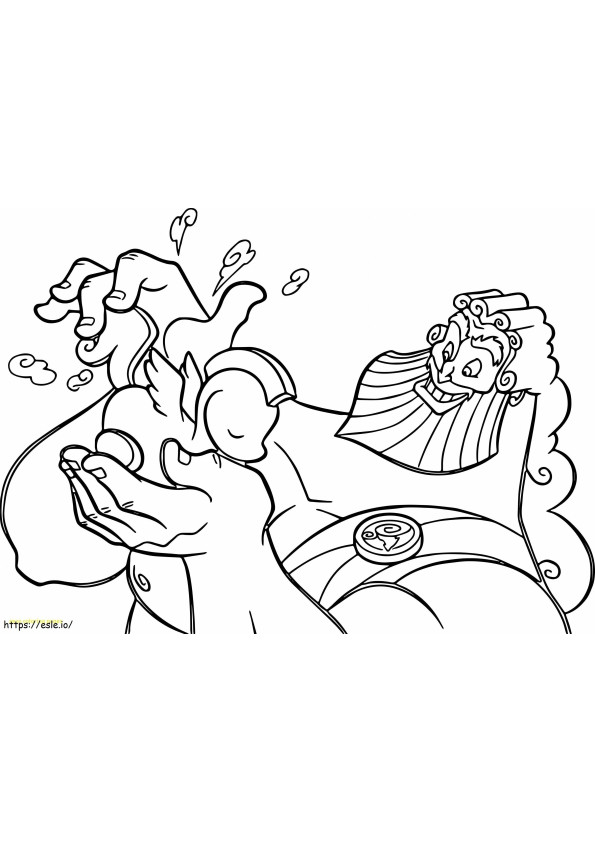 Zeus With Page Printable Free Pdf Download At Scaled 2 coloring page