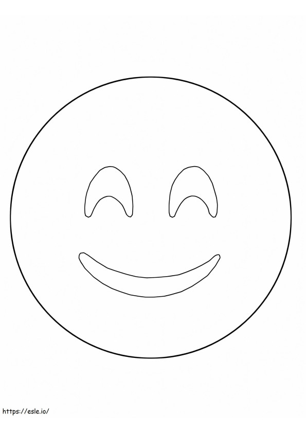 Smiley-Gesicht 6 ausmalbilder