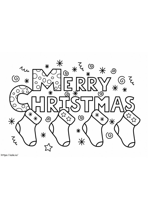 Merry Christmas To Download And Print For Free Throughout Cute coloring page