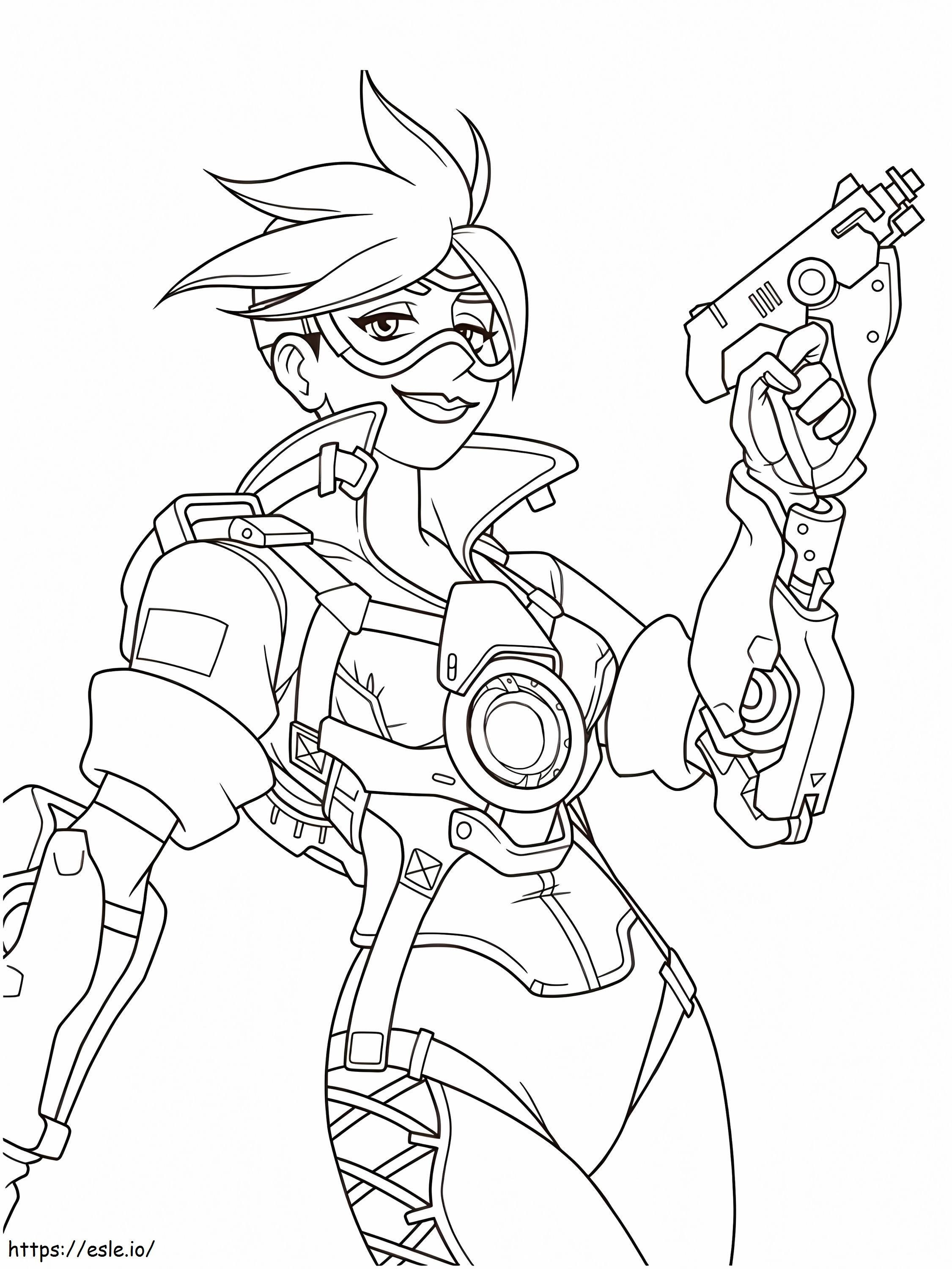 Overwatch 006 coloring page