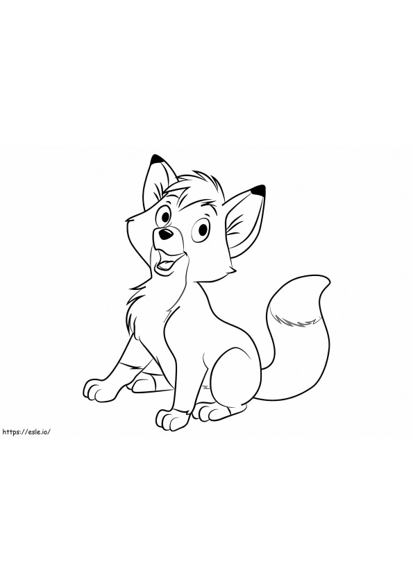 Sitting Down coloring page