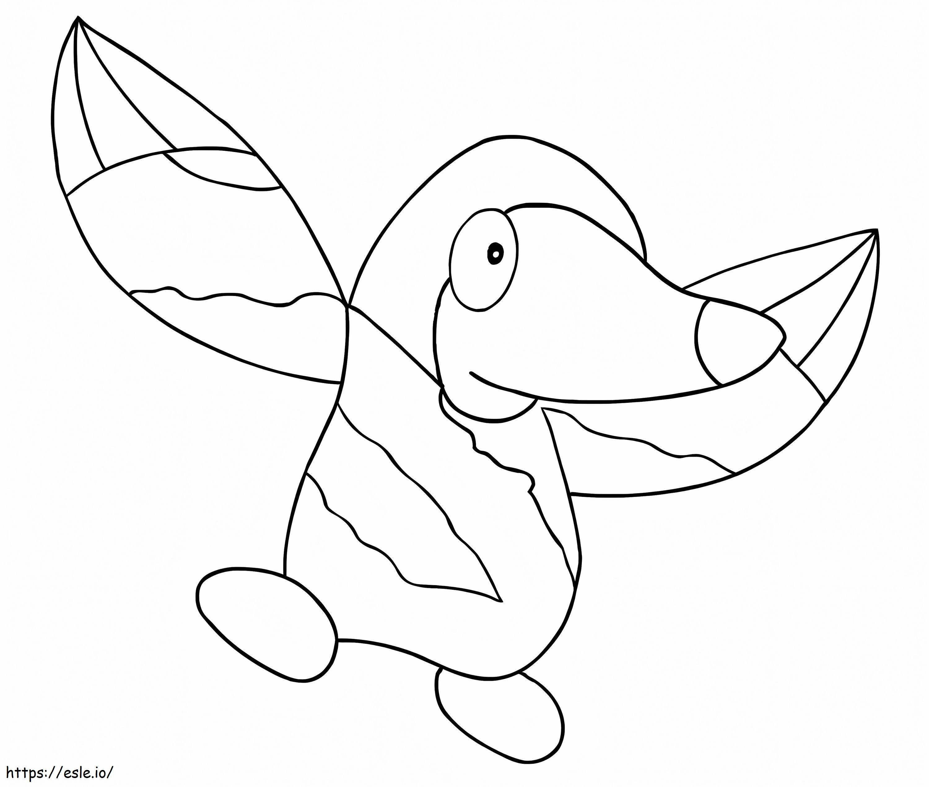 Drill Cage Pokemon 2 coloring page