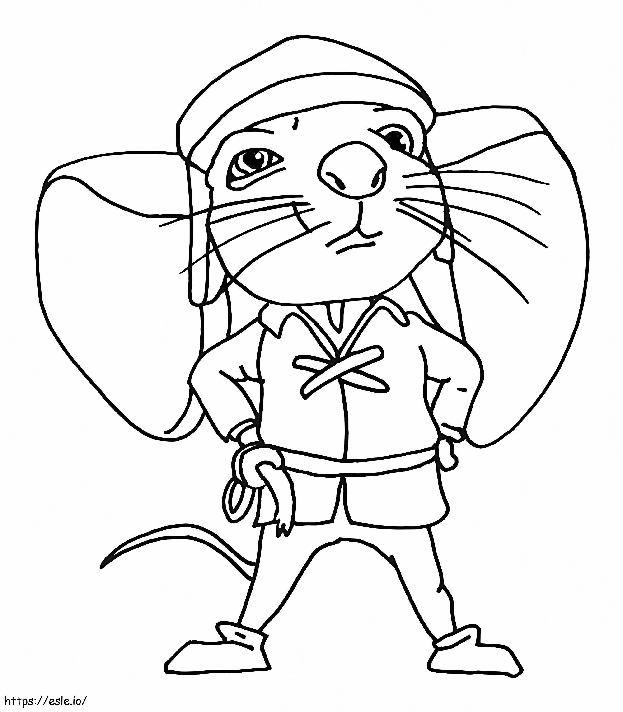 The Tale Of Despereaux 2 coloring page