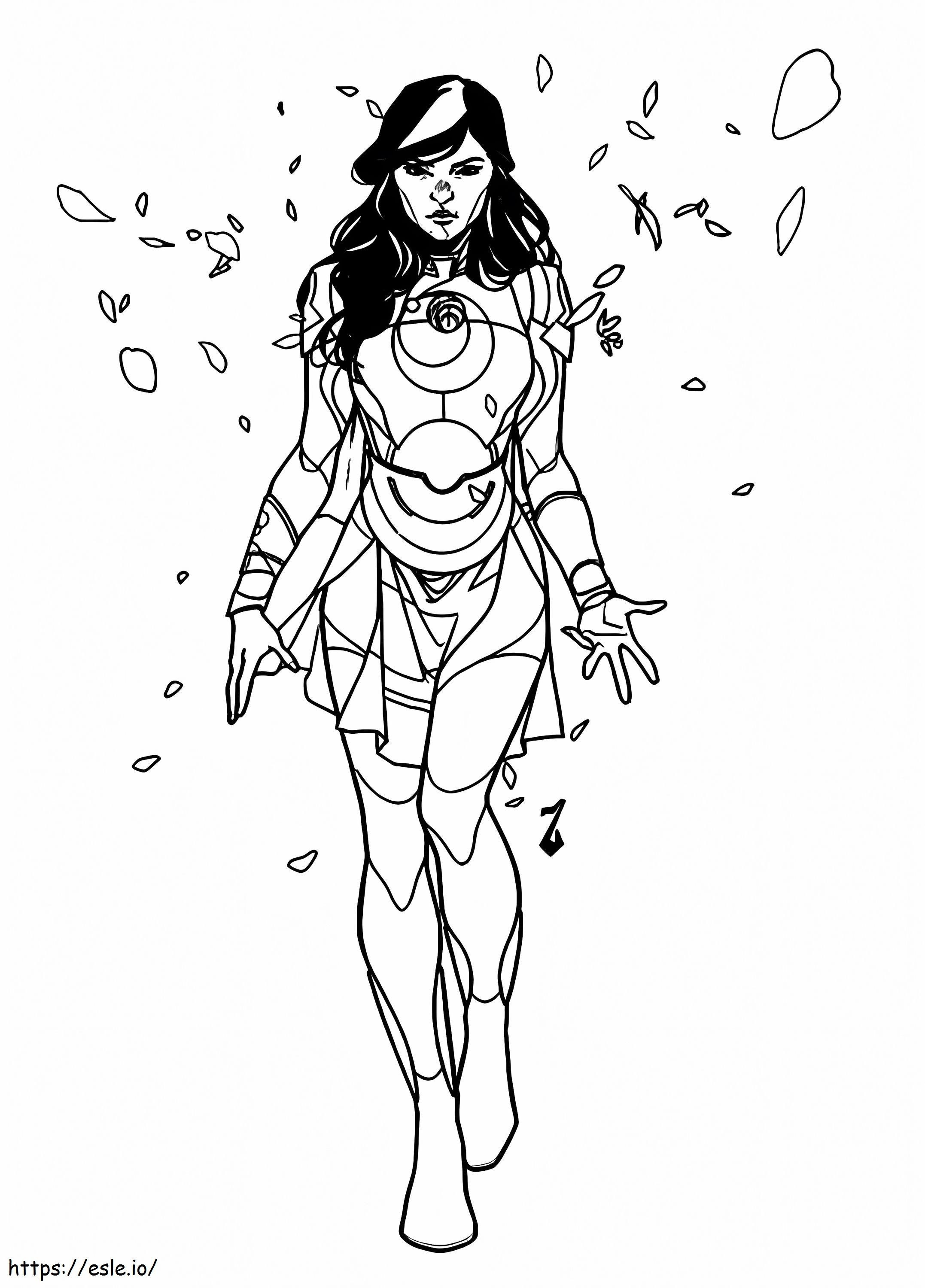 Eternals Sersi coloring page