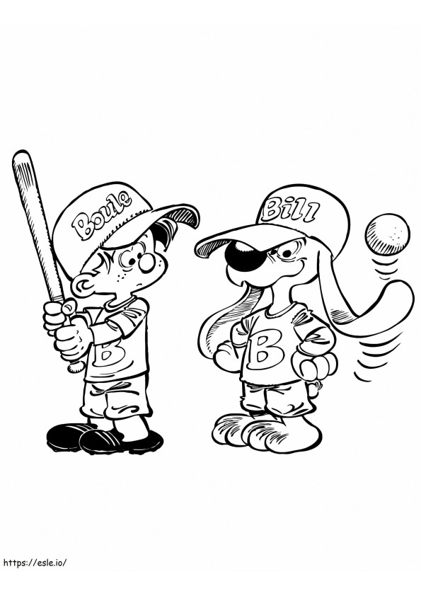 Billy And Buddy 4 coloring page