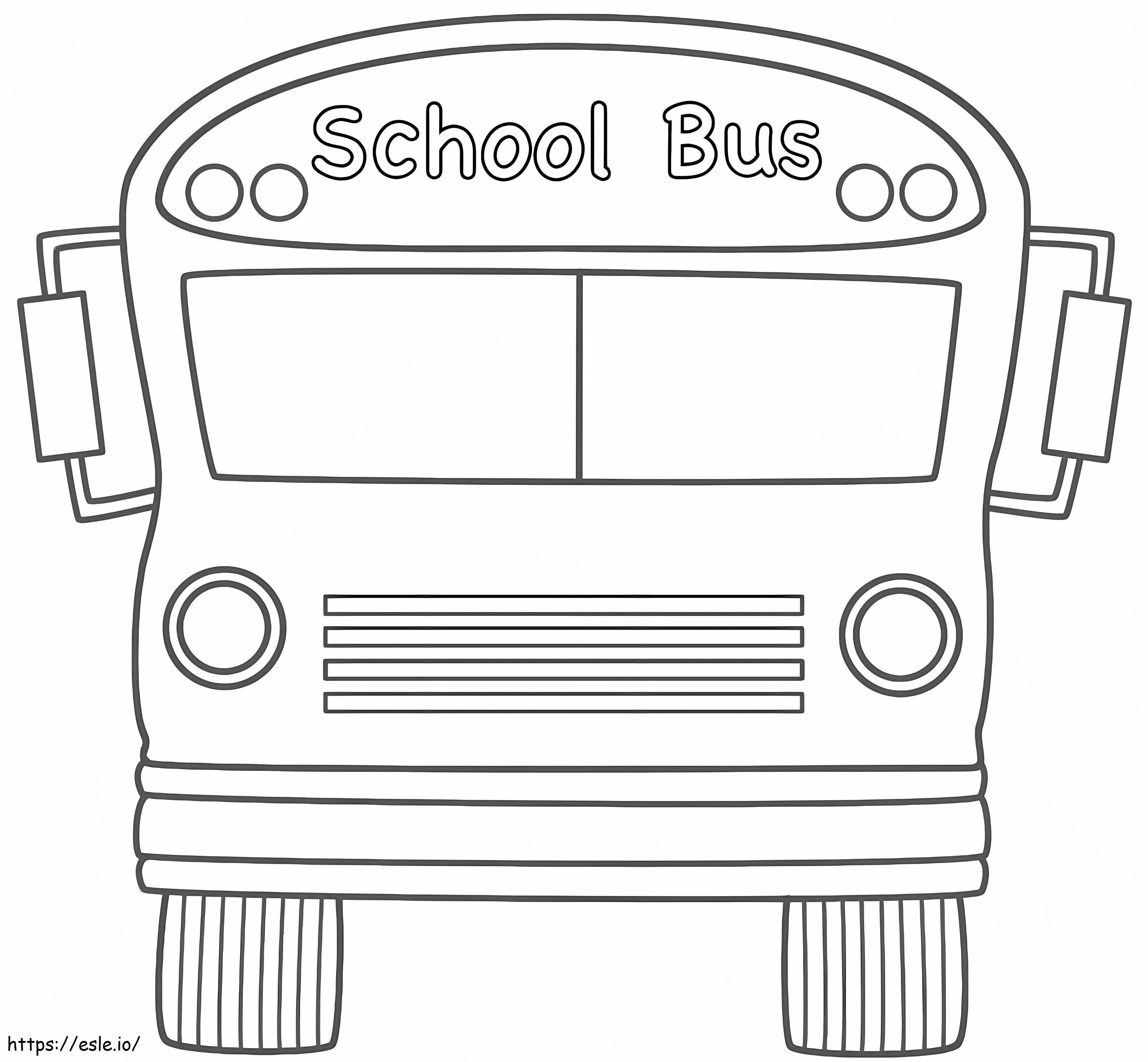 Okul Otobüsü Koleksiyonu boyama