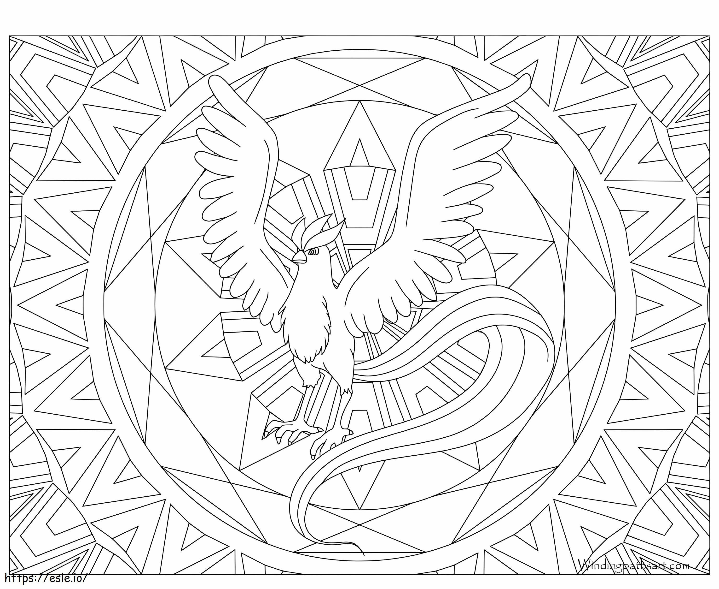 Articuno For Kid coloring page