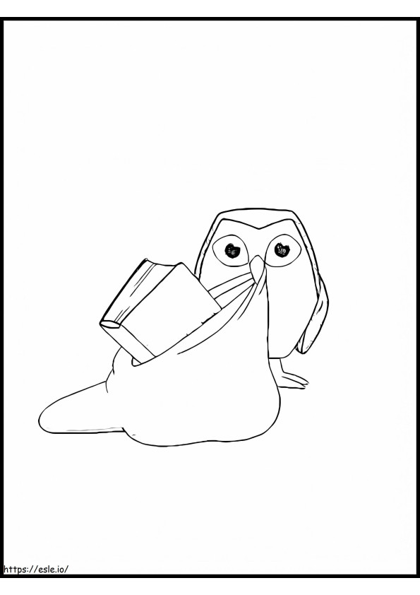 Owlbert para colorir