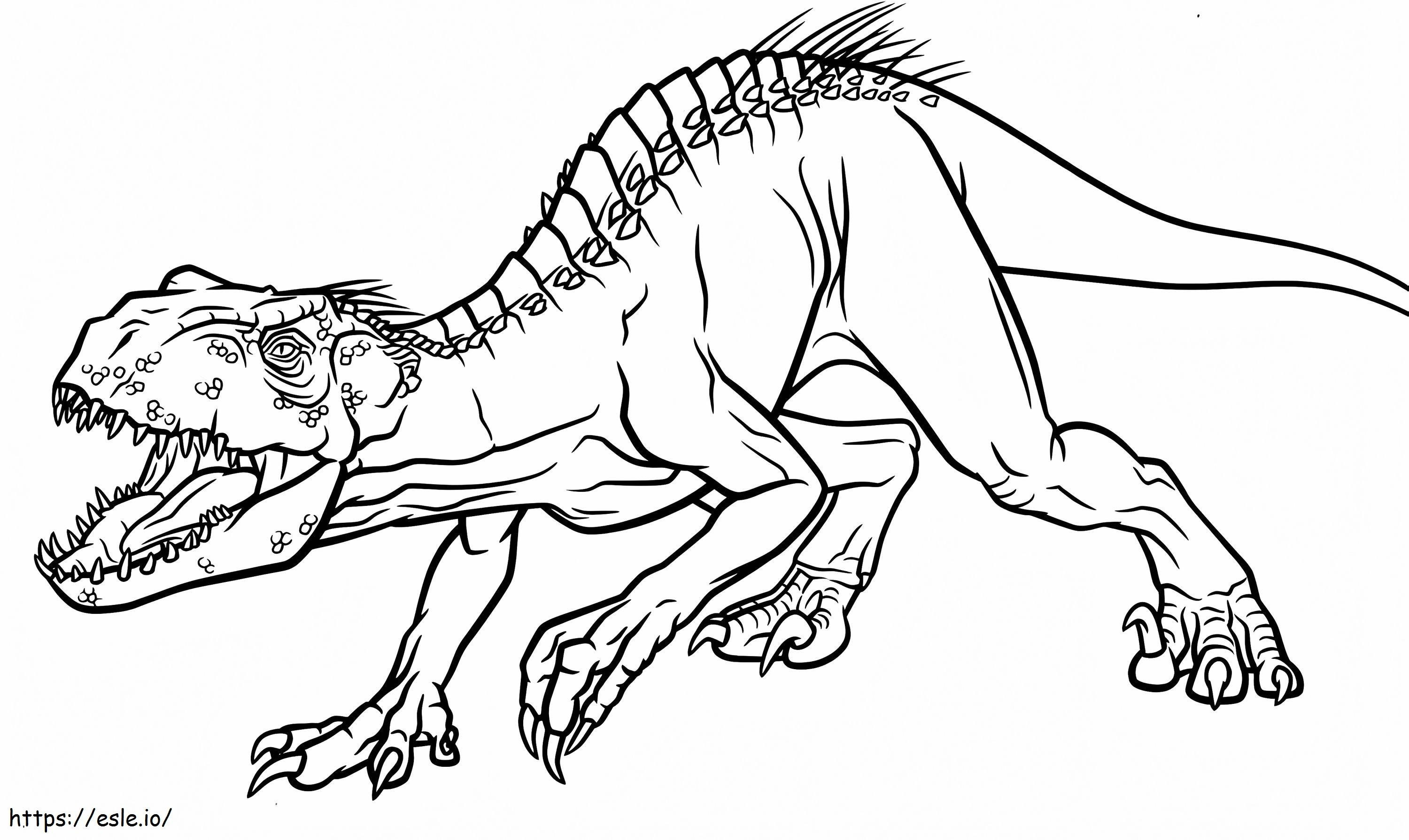 Indoraptor 2 värityskuva
