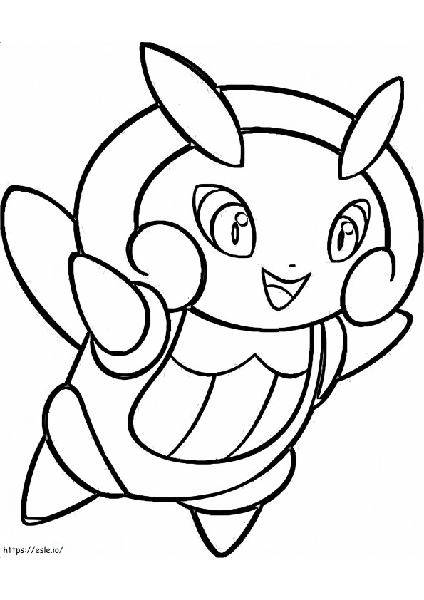 Coloriage Pokémon illuminé à imprimer dessin