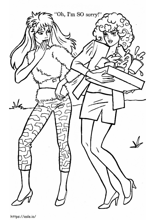 Jem And The Holograms 27 coloring page