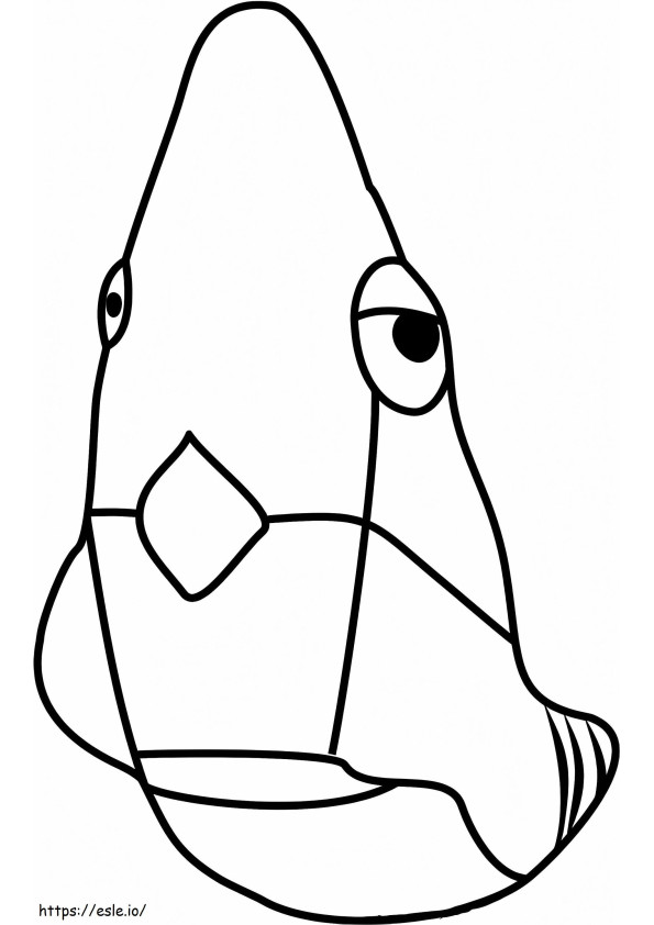 Metapod 4 coloring page