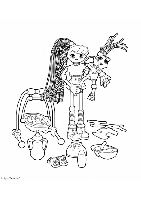 Betty Spaghetty 6 coloring page