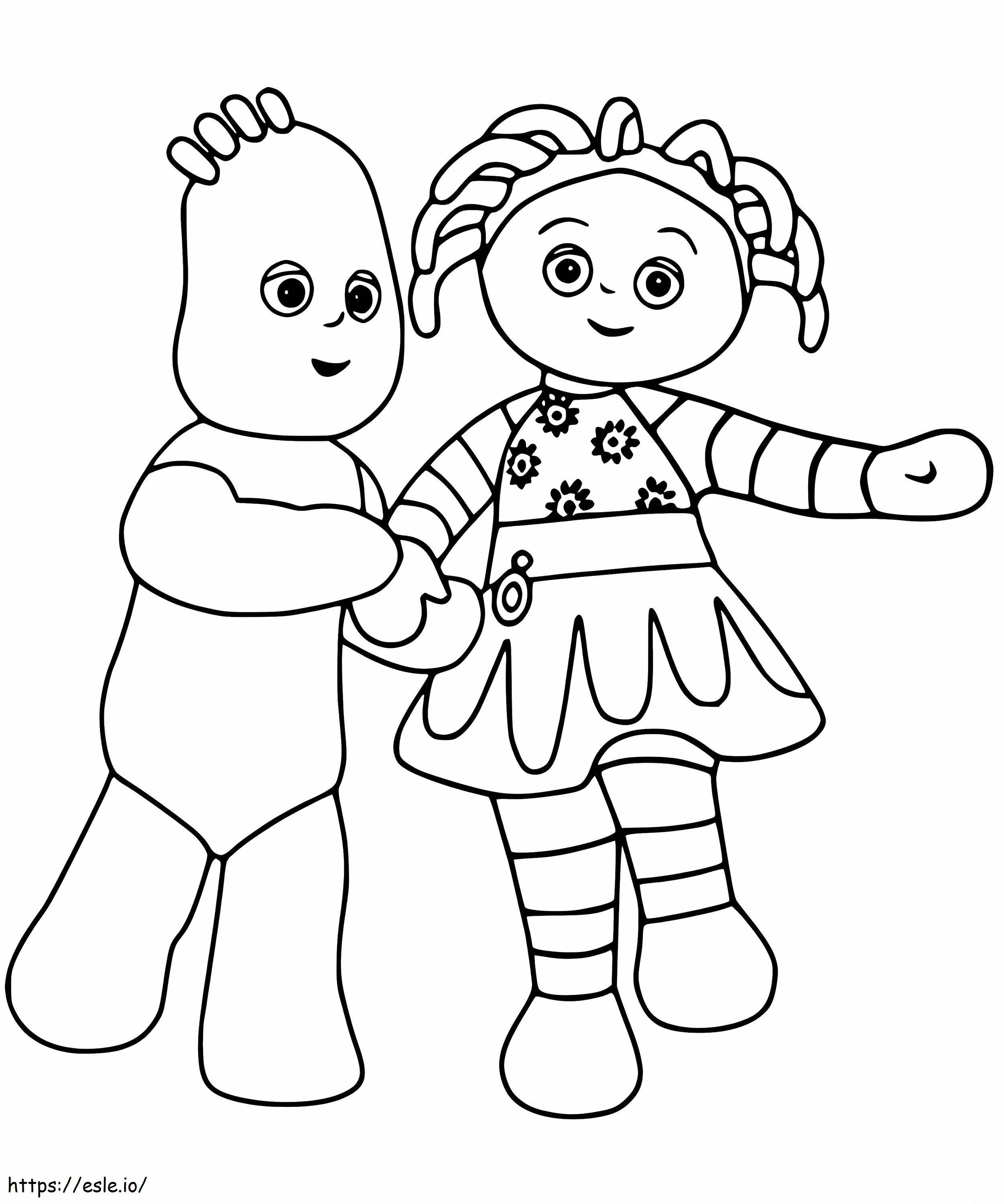 Hmjqi81 In The Night Garden coloring page