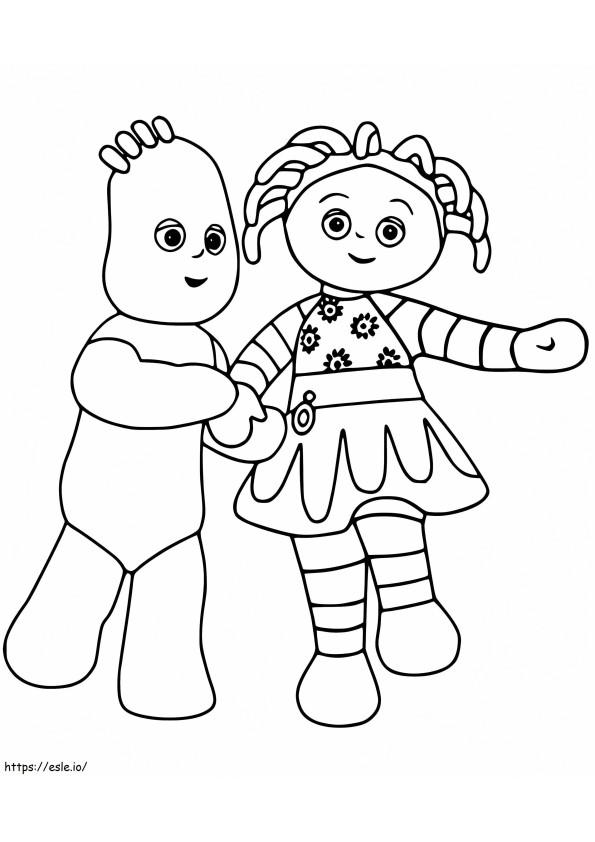 Hmjqi81 In The Night Garden coloring page