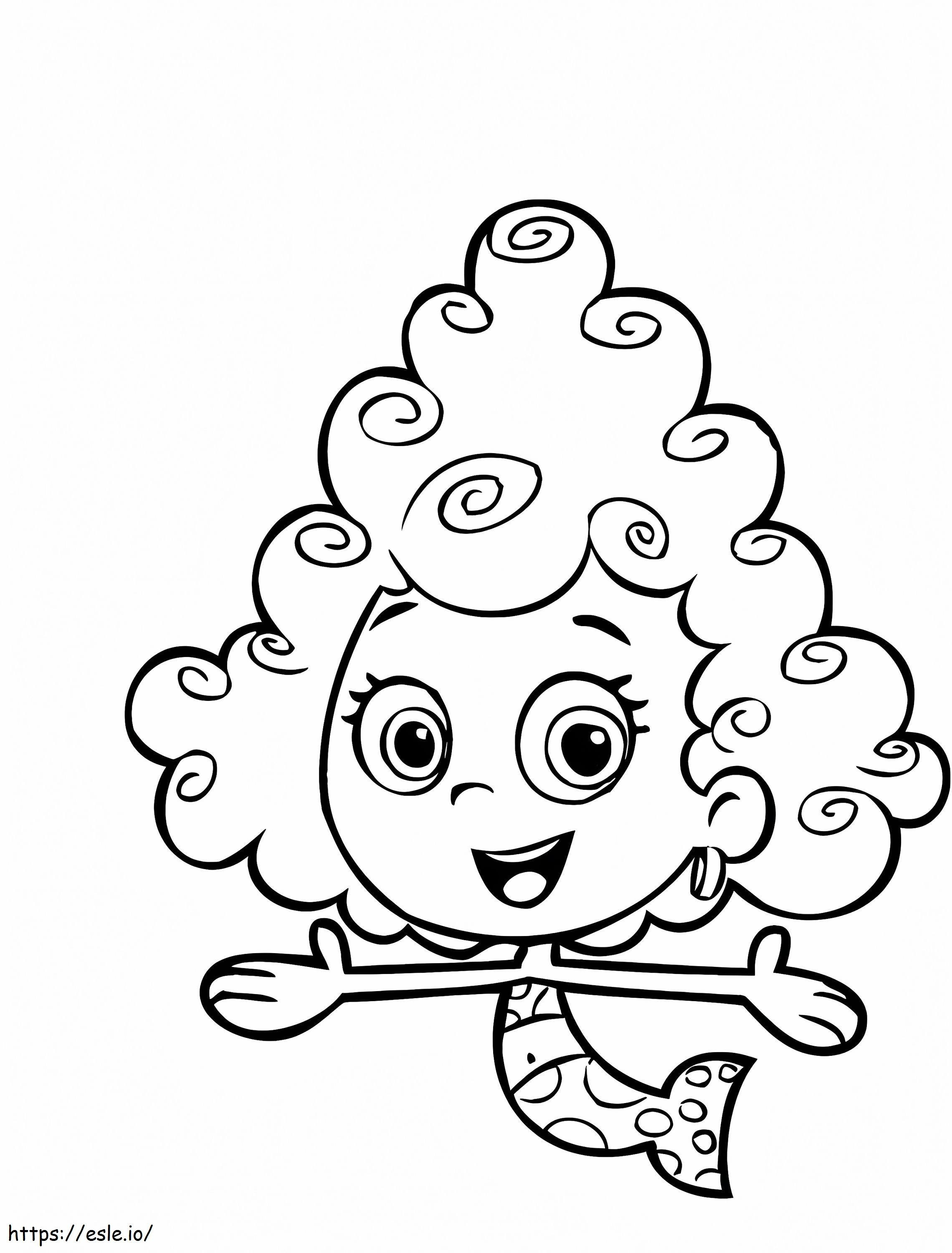 Funny Deema A4 coloring page