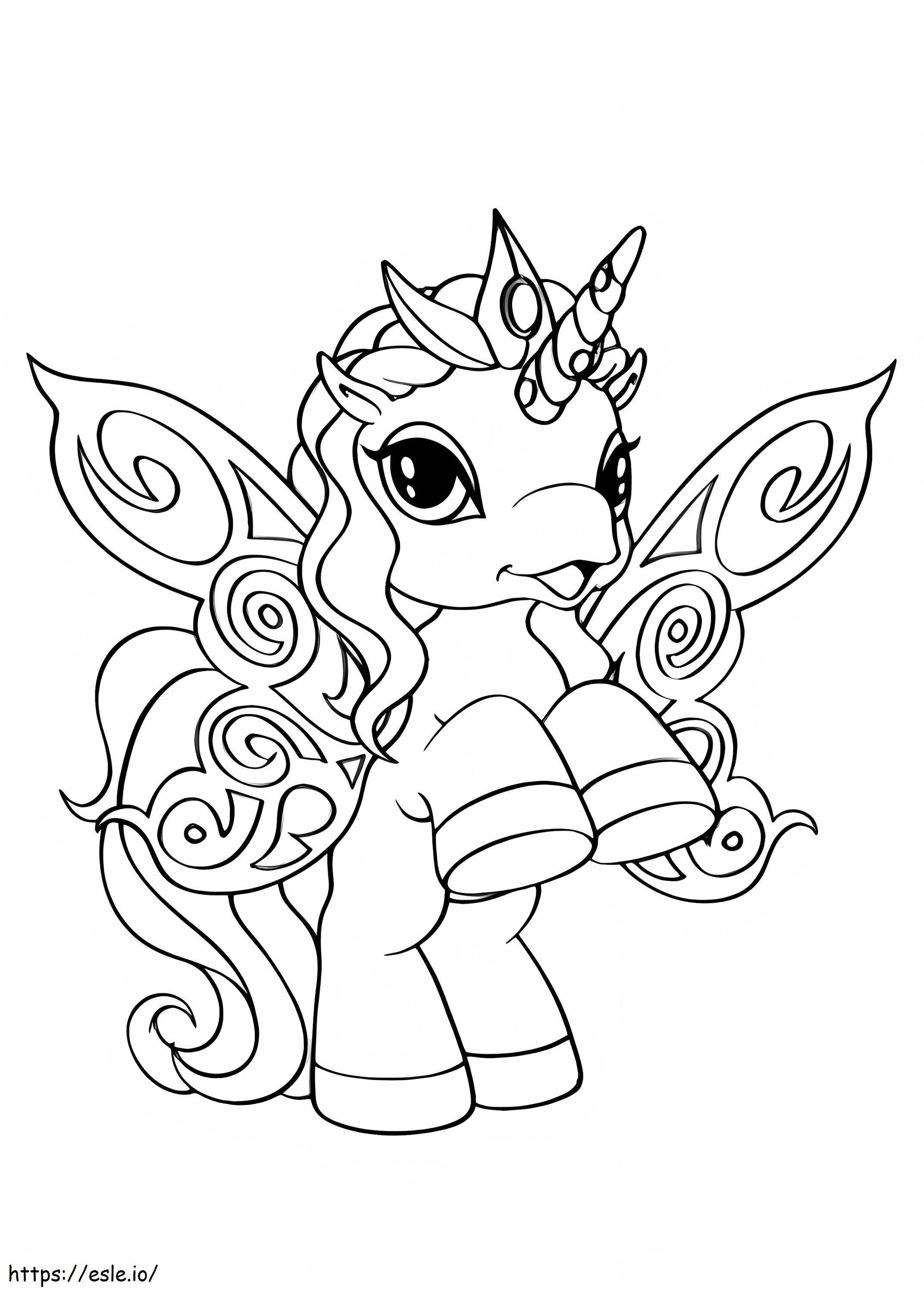 Filly Funtasia 4 coloring page