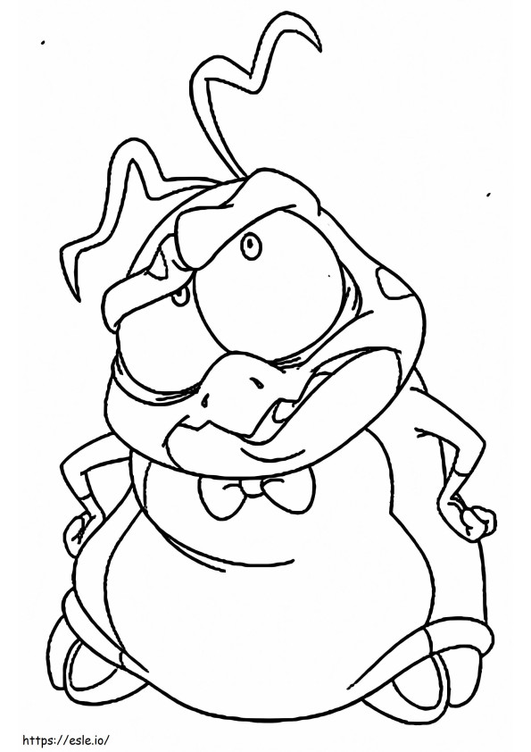 Nerdluck Pound coloring page