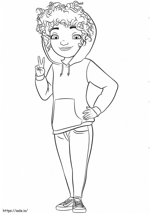 Type Tucci coloring page