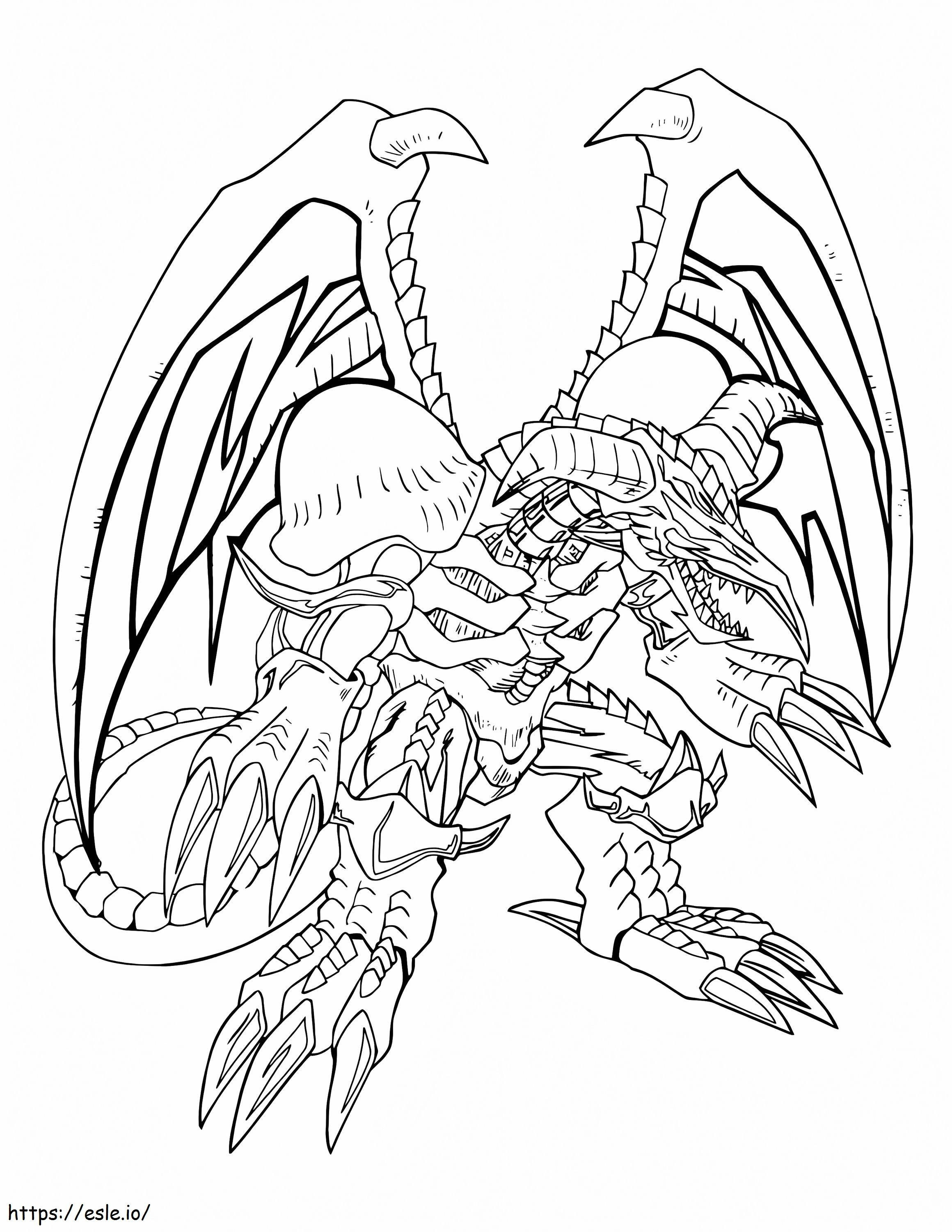 Yu Gi Oh 17 coloring page