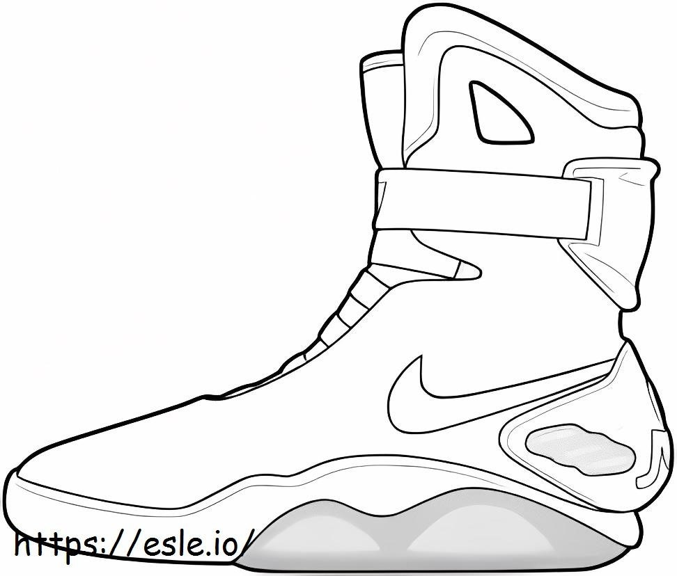Coloriage Nike Chaussures à imprimer dessin
