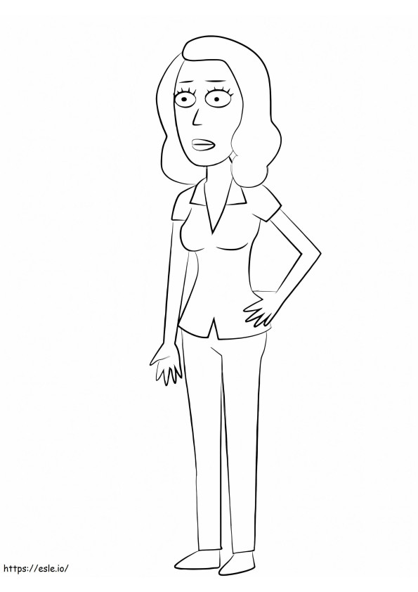 Beth Smith coloring page