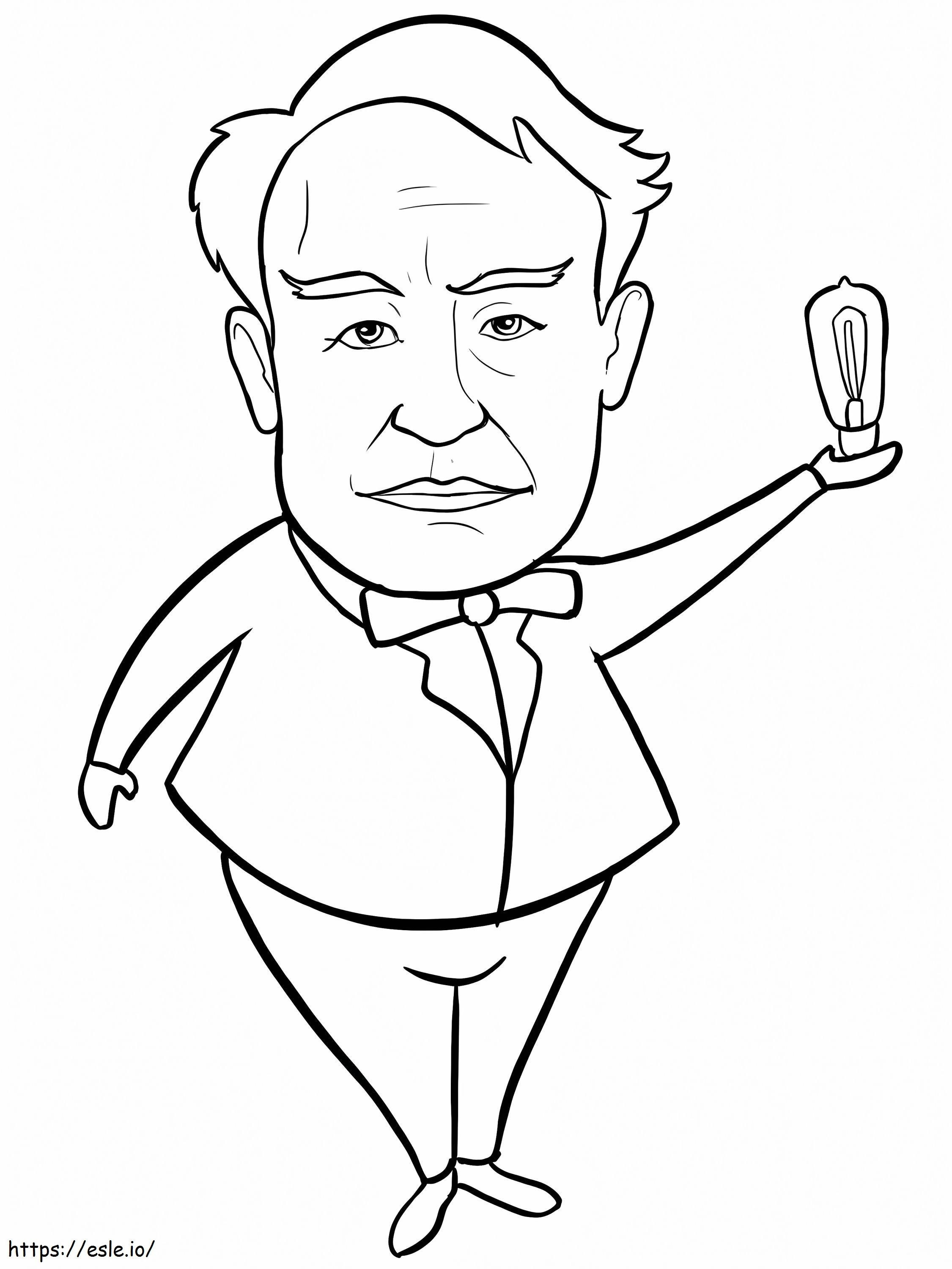 Thomas Edison 1 kifestő