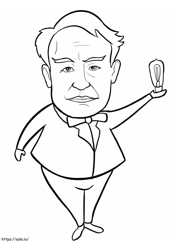 Thomas Edison 1 kifestő