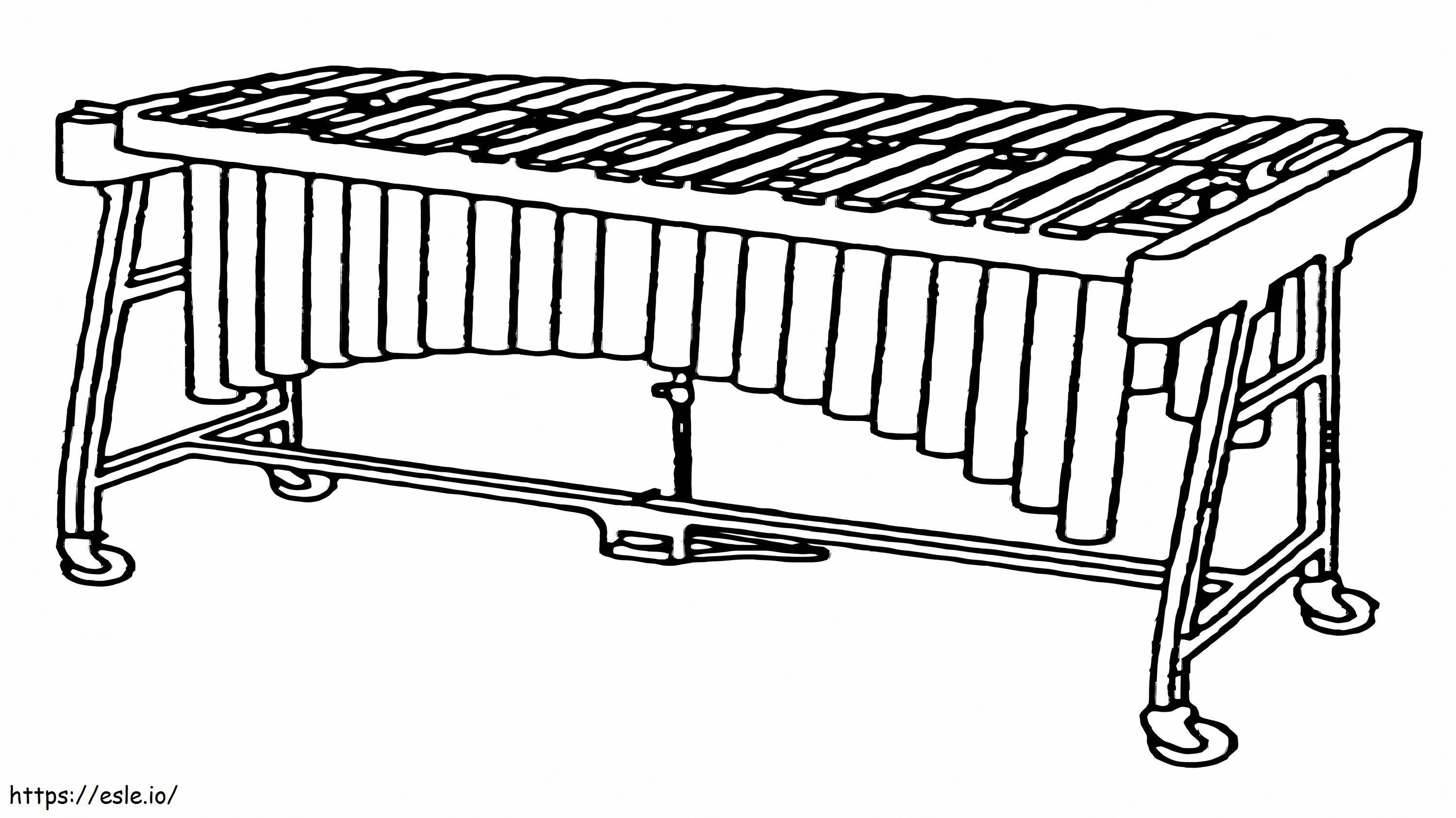 Normál xilofon 1 kifestő
