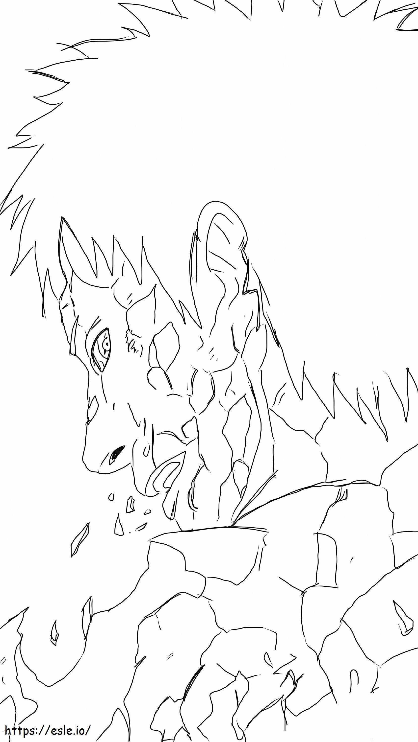 Obito Is Dead coloring page