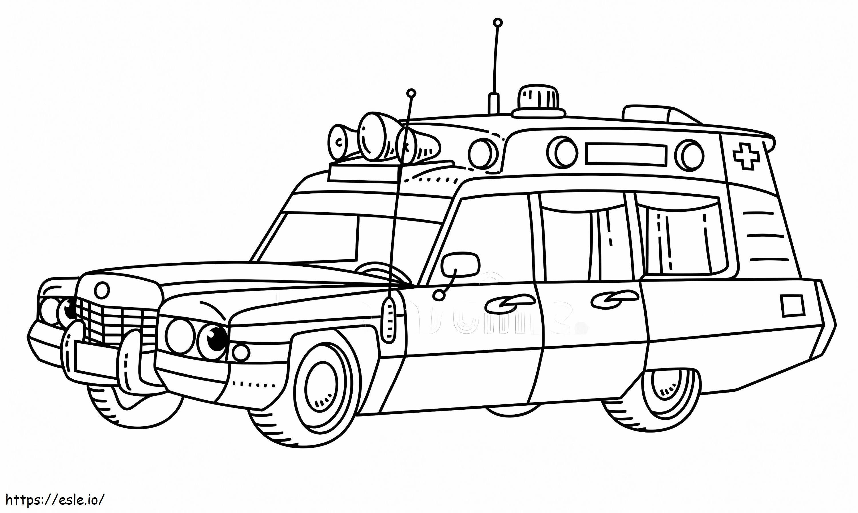 Ghostbusters auto värityskuva