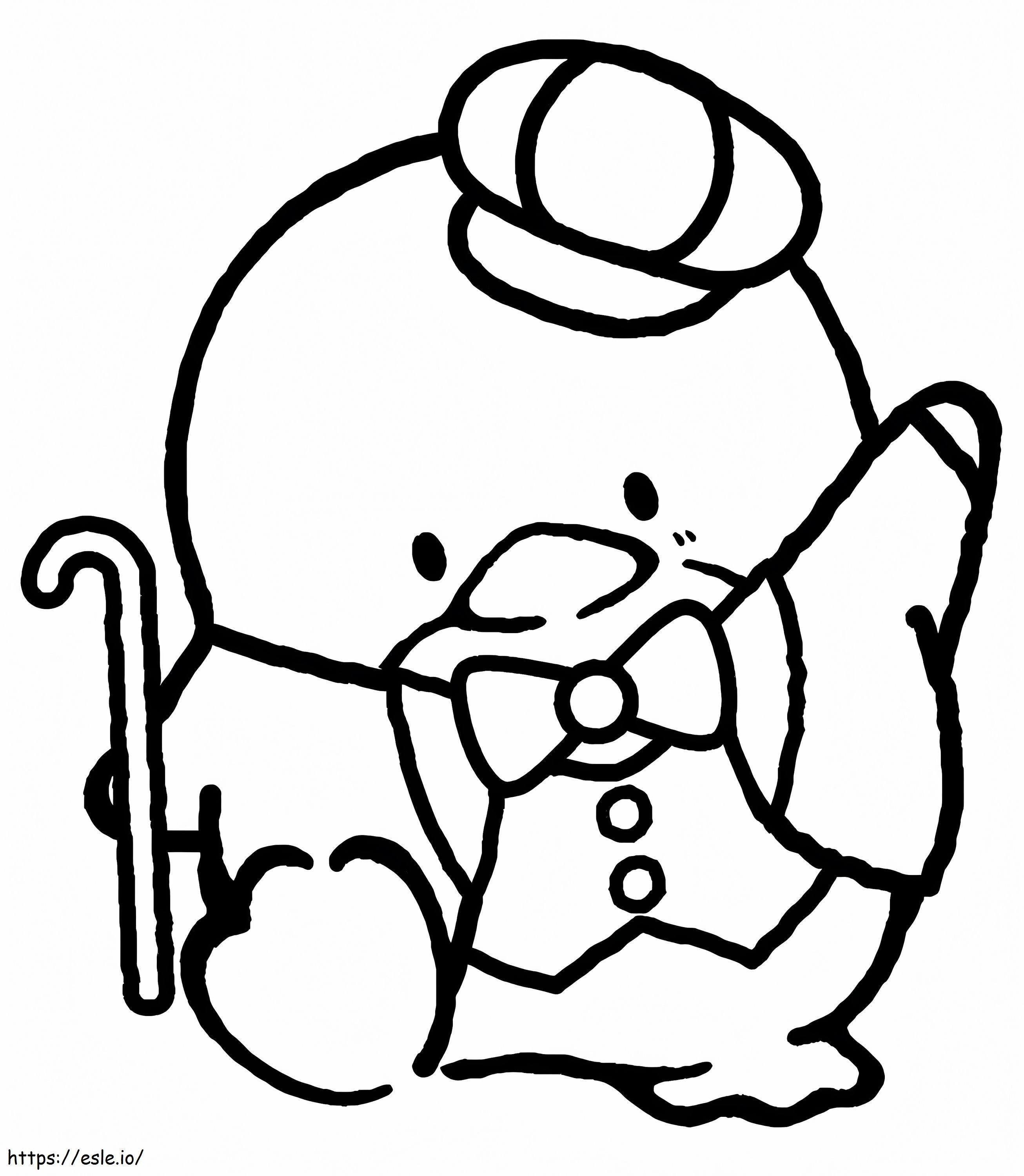 Tuxedo Sam To Print coloring page