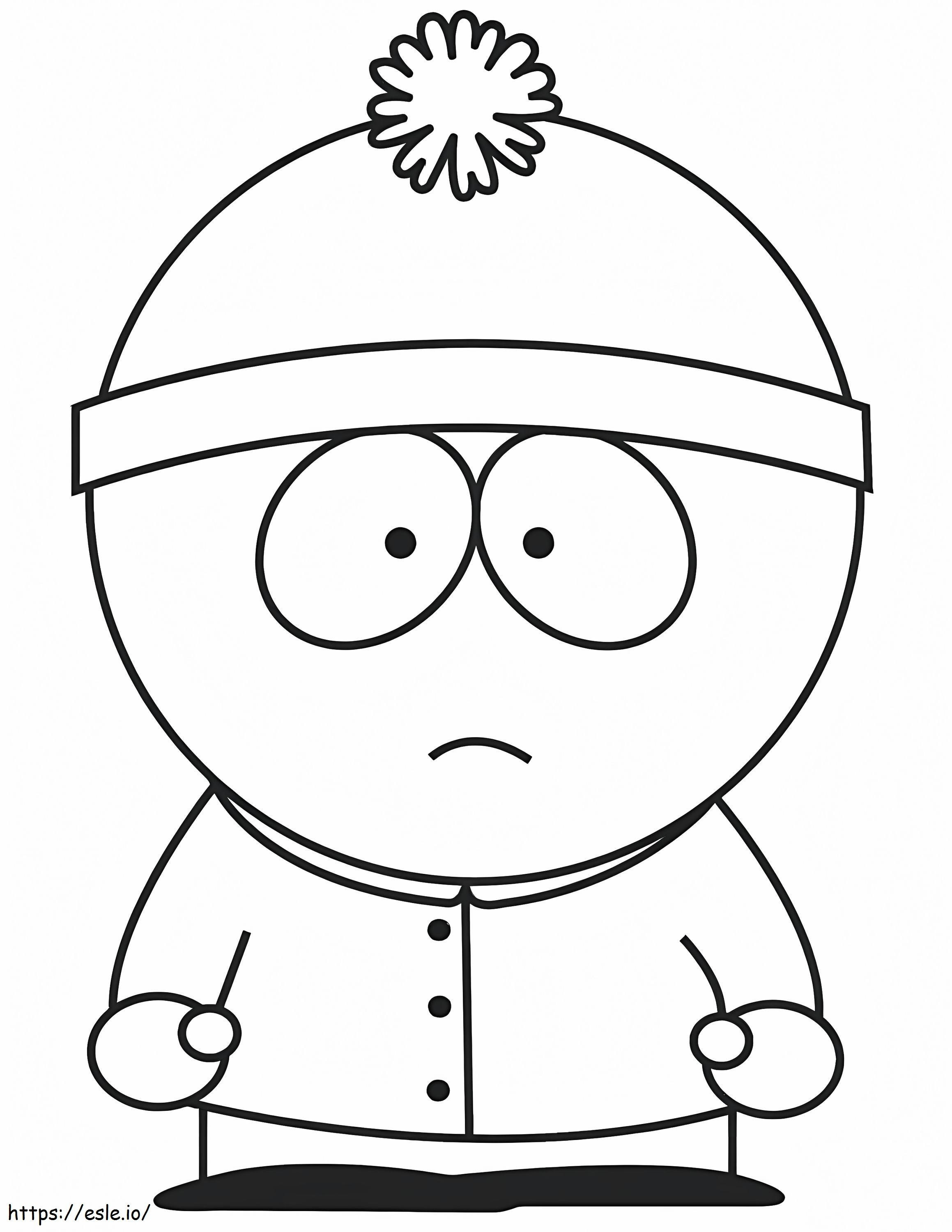 Stan Marsh z South Park kolorowanka