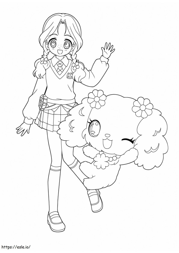 Printable Jewelpets coloring page