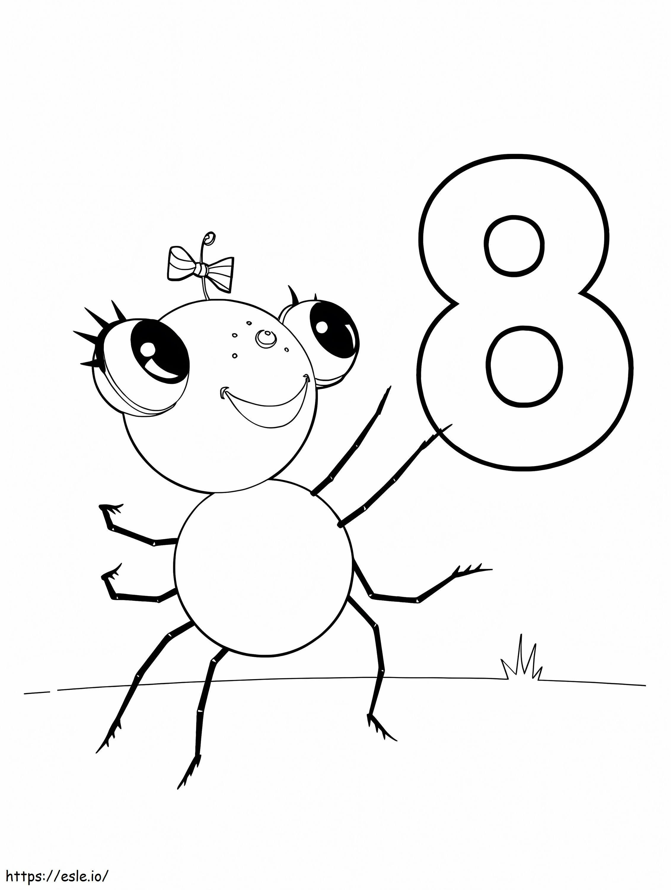 Miss Spider Coloringpages 49 coloring page